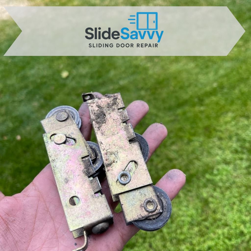 Sliding Door lock Repair replace sliding door rollers 1