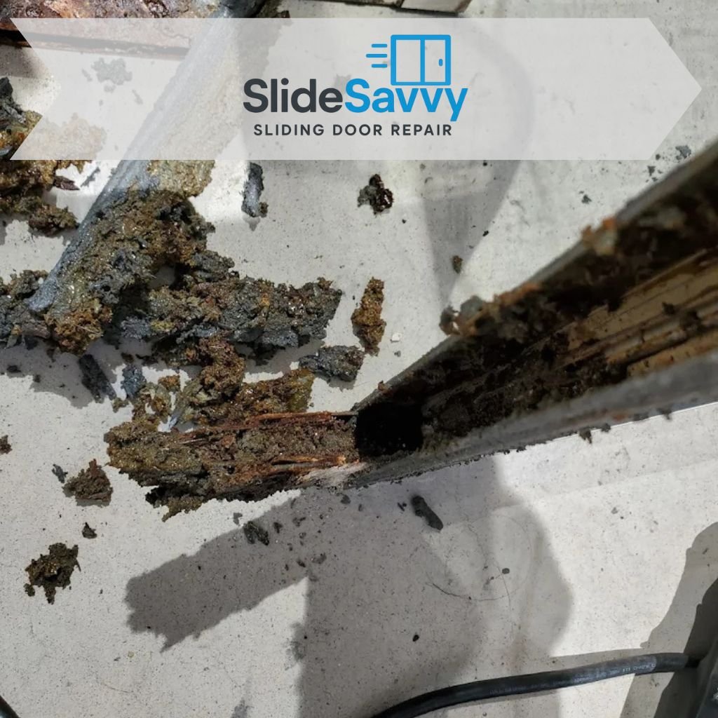 Track Repair and Replacement sliding door track repair